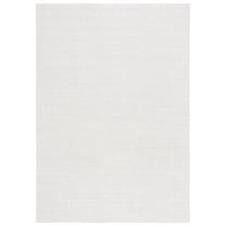 SAFAVIEH Hunter Payton Abstract Polyester Area Rug, Ivory/Beige, 8' x 10'