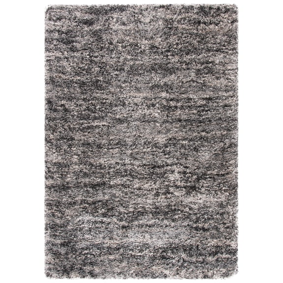 Safavieh Iceland Hannah Abstract Shag Area Rug, Gray/Dark Gray, 6' x 9'