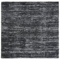 thumbnail image 1 of SAFAVIEH Iceland Issie Abstract Shag Area Rug, Dark Grey/Ivory, 6'7" x 6'7" Square, 1 of 8