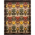 thumbnail image 1 of SAFAVIEH Ikat Anderson Southwestern Wool Area Rug, Cream/Brown, 8' x 10', 1 of 10