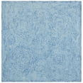 thumbnail image 1 of SAFAVIEH Ikat Collection IKT506M Handmade Blue Rug, 1 of 6