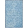 thumbnail image 1 of SAFAVIEH Ikat Collection IKT506M Handmade Blue Rug, 1 of 6