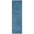 thumbnail image 1 of SAFAVIEH Ikat Collection IKT506N Handmade Dark Blue Rug, 1 of 8
