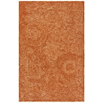 SAFAVIEH Ikat Collection IKT506P Handmade Rust Rug