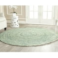 thumbnail image 1 of SAFAVIEH Ikat Collection IKT635A Handmade Ivory/Blue Rug, 1 of 4