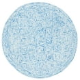 thumbnail image 1 of SAFAVIEH Ikat Emerson Geometric Wool Area Rug, Blue, 6' x 6' Round, 1 of 7