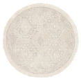 thumbnail image 1 of SAFAVIEH Ikat Hedley Geometric Area Rug, Ivory/Grey, 6' x 6' Round, 1 of 8