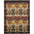 thumbnail image 1 of SAFAVIEH Ikat IKT217A Handmade Creme / Brown Rug, 1 of 10