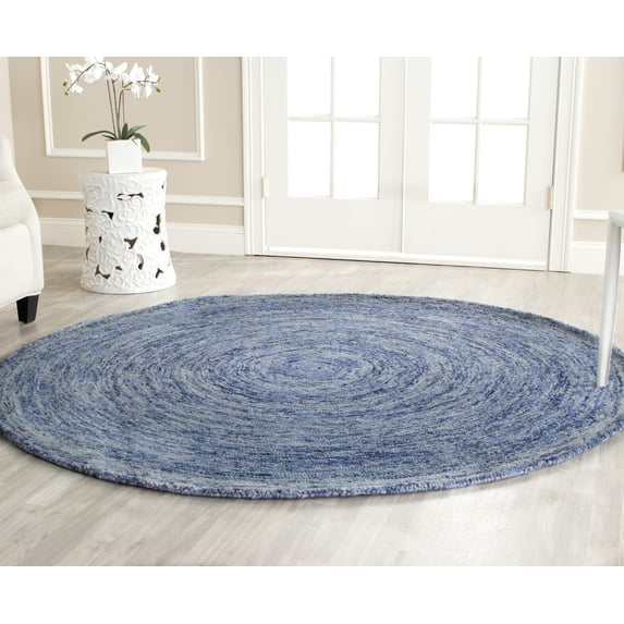 SAFAVIEH Ikat IKT633A Handmade Dark Blue / Multi Rug