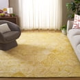 thumbnail image 1 of Safavieh Ikat Kim Geometric Wool Area Rug, Gold, 9' x 12', 1 of 10