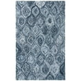 thumbnail image 1 of SAFAVIEH Ikat Kim Geometric Wool Area Rug, Grey, 8' x 10', 1 of 9