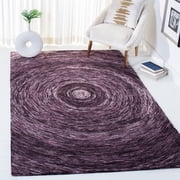 Safavieh Ikat Laura Geometric Wool Area Rug, Purple, 8' x 10'