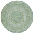 thumbnail image 1 of SAFAVIEH Ikat Laura Geometric Wool Area Rug, Sage/Green, 6' x 6' Round, 1 of 7
