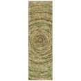 thumbnail image 1 of SAFAVIEH Ikat Laura Geometric Wool Runner Rug, Green, 2'3" x 8', 1 of 9