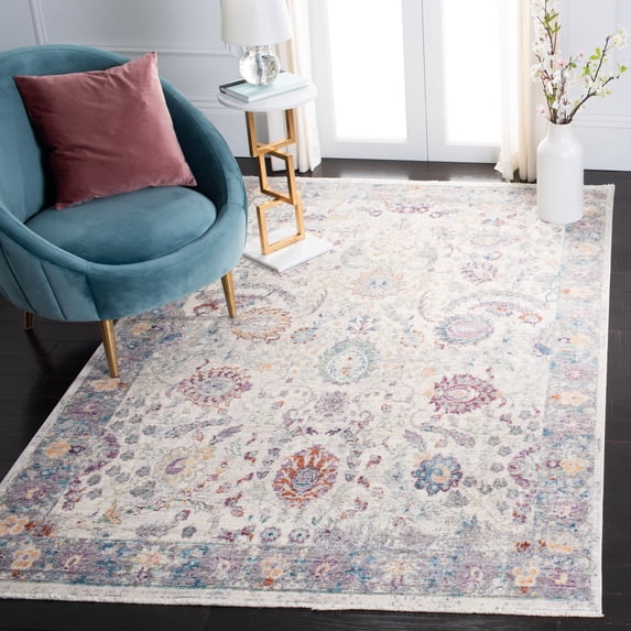 Safavieh Illusion Kenneth Oriental Area Rug, Cream/Purple, 3' x 5'