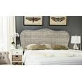 thumbnail image 1 of SAFAVIEH Imelda Coastal Rustic Rattan Headboard, Queen, White Washed, 1 of 5