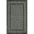 thumbnail image 1 of SAFAVIEH Impressions Bristol Geometric Bordered Wool Area Rug, Charcoal/Blue, 4' x 6', 1 of 9