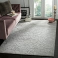 thumbnail image 1 of SAFAVIEH Impressions Emmalyn Textured Floral Wool Area Rug, Grey, 8'3" x 11', 1 of 7