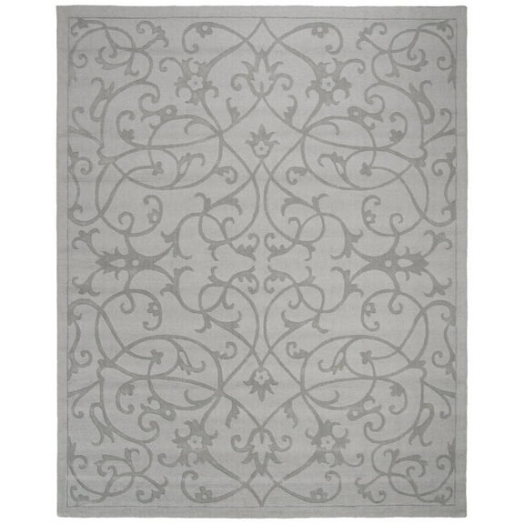 SAFAVIEH Impressions IM341B Handmade Grey Rug