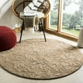 thumbnail image 1 of SAFAVIEH Impressions IM344D Handmade Light Brown Rug, 1 of 7