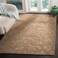 thumbnail image 1 of Safavieh Impressions Emmalyn Floral Wool Area Rug, Light Brown, 6' x 6' Square, 1 of 8