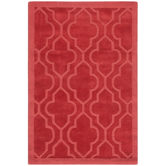 SAFAVIEH Impressions IM351A Handmade Rust Rug