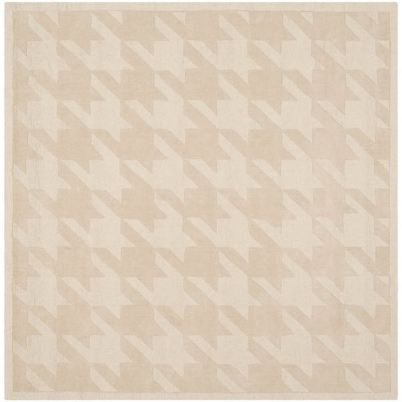 SAFAVIEH Impressions IM353A Handmade Creme Rug