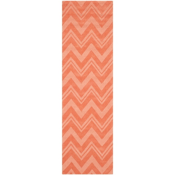 SAFAVIEH Impressions IM398A Handmade Peach Rug