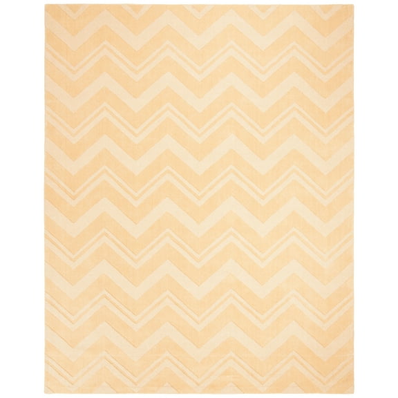 SAFAVIEH Impressions IM398C Handmade Gold Rug