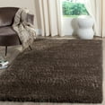 thumbnail image 1 of SAFAVIEH Indie Balfour Solid Polyester Shag Area Rug, Dark Grey, 3' x 5', 1 of 8