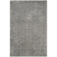 thumbnail image 1 of SAFAVIEH Indie Balfour Solid Polyester Shag Area Rug, Grey, 4' x 6', 1 of 6