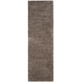 thumbnail image 1 of SAFAVIEH Indie Balfour Solid Shag Runner Rug, Mushroom, 2'3" x 9', 1 of 6