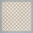 thumbnail image 1 of SAFAVIEH Indoor Outdoor BHS121N Beach House Cream / Blue Rug, 1 of 10