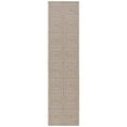 thumbnail image 1 of SAFAVIEH Indoor Outdoor BHS123U Beach House Creme / Brown Rug, 1 of 9