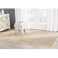 thumbnail image 1 of SAFAVIEH Infinity Alexis Overdyed Striped Polyester Area Rug, Beige/Yellow, 4' x 6', 1 of 5