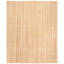 SAFAVIEH Infinity Alexis Striped Polyester Area Rug, Beige/Yellow, 8' x 10'