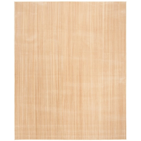 SAFAVIEH Infinity Alexis Striped Polyester Area Rug, Beige/Yellow, 8' x 10'