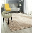 thumbnail image 1 of SAFAVIEH Infinity Grover Geometric Polyester Area Rug, Beige/Taupe, 4' x 6', 1 of 6