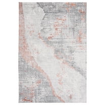 SAFAVIEH Invista Einri Abstract Area Rug, Grey/Light Grey, 8' x 10'