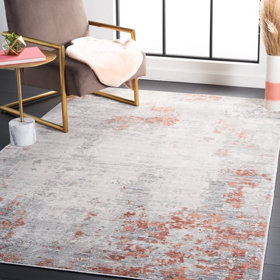 Safavieh Invista Gerard Abstract Area Rug, Gray/Light Gray, 5'3" x 7'6"
