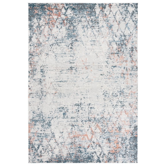 SAFAVIEH Invista Glenn Abstract Area Rug, Grey/Beige, 9' x 12'