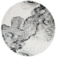 thumbnail image 1 of SAFAVIEH Invista Griselda Abstract Area Rug, Ivory/Grey, 6'7" x 6'7" Round, 1 of 7