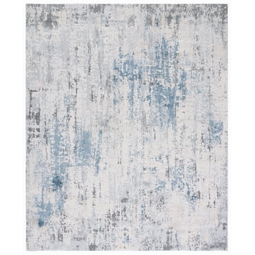 SAFAVIEH Invista Jocelin Abstract Area Rug, Grey/Blue, 9' x 12'