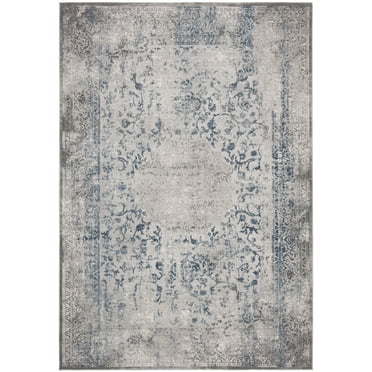 SAFAVIEH Invista Katharine Abstract Area Rug, Grey/Blue, 4' x 6'