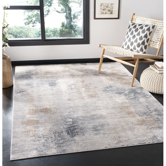 Safavieh Invista Maxwell Abstract Area Rug, Cream/Gray, 5'3" x 7'6"
