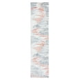 thumbnail image 1 of SAFAVIEH Invista Searlait Abstract Runner Rug, Light Grey/Rust, 2' x 8', 1 of 8