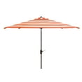 thumbnail image 1 of SAFAVIEH Iris 7.5' Market Crank Square Patio Umbrella, Orange, 1 of 6