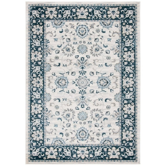 SAFAVIEH Isabella Collection ISA940A Cream / Navy Rug