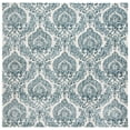 thumbnail image 1 of SAFAVIEH Isabella Trenton Trellis Area Rug, Navy/Ivory, 6'7" x 6'7" Square, 1 of 10