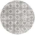 thumbnail image 1 of SAFAVIEH Isabella Dina Geometric Area Rug, Cream/Grey, 6'7" x 6'7" Round, 1 of 10